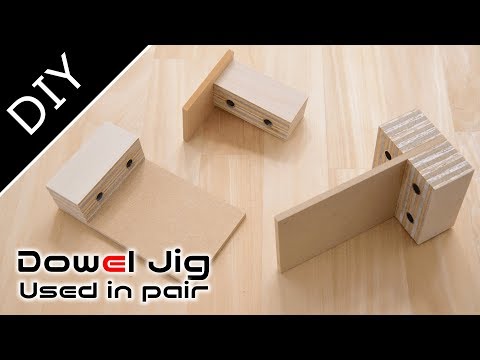 DIY High precision Doweling Jig for pair use