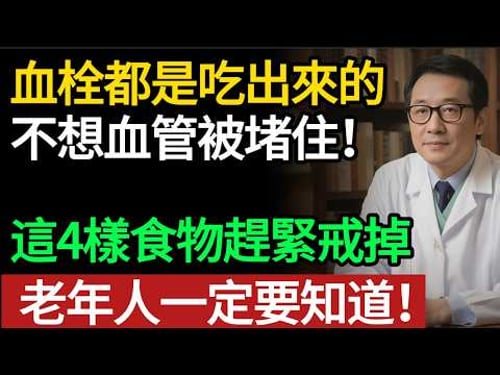 突發心梗腦梗?醫生警告:血栓全是「吃」出來的!這 4 種家常菜趕緊扔。#血栓 #腦梗塞 #心肌梗塞 #清血管 #高血脂 #動脈硬化