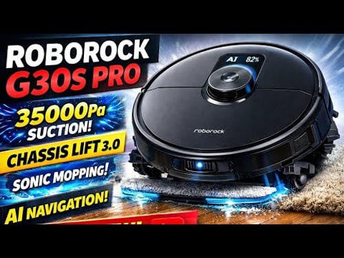 Roborock G30S Pro debuts with 35000Pa suction