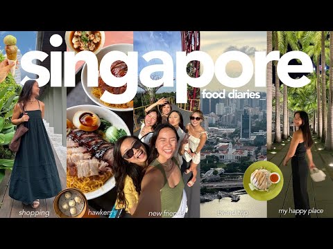 SINGAPORE FOOD DIARIES | toxic Asian beauty ideals, imposter syndrome + bad body image | brand trip🥹