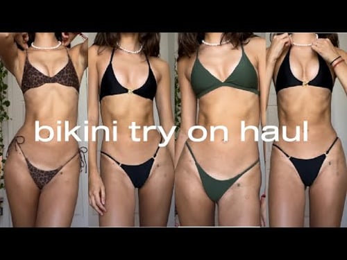 bikini try-on haul!