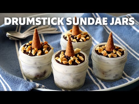 Drumstick Sundae Jars | Food Wishes