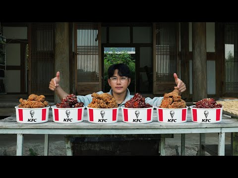 There's no KFC here, but I cooked KFC and shared it with my neighbors