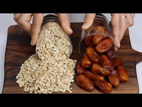 قنبلة الطاقة عندك كأس تمر وكأس شوفان في البيت حضري ألد وصفة صحية بطريقة لن تحطر على بالك