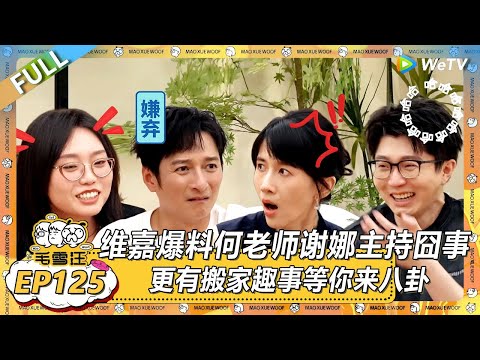 EP125期沉浸版:维嘉爆料何老师谢娜主持囧事! |《毛雪汪2025年夏》 #综艺 #毛雪汪 #李雪琴 #毛不易