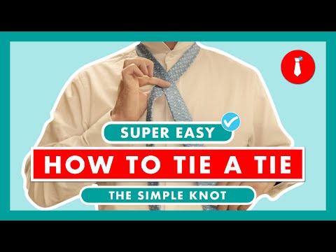How to Tie a Tie - The Easiest Tie Knot!