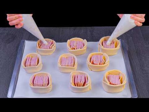 I taught all my friends how to make this puff pastry appetizer!