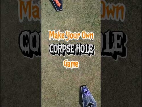 Corpse Hole - the Halloween Cornhole Boards!