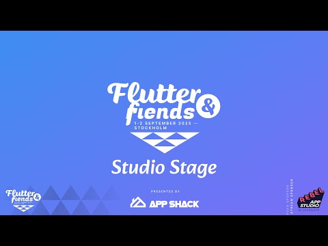 Flutter & Friends 2025 - Studio stage stream