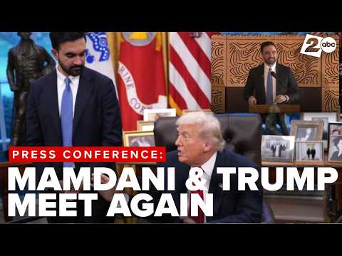 New York City Mayor Zohran Mamdani discusses meeting with President Donald Trump in Washington, D.C.