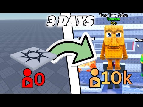 Proof Making A Viral Brainrot Game IS EASY