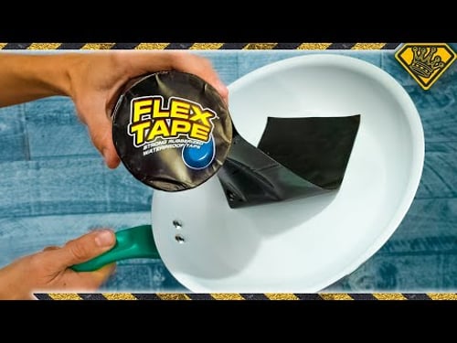 Will Flex Tape Stick to a Nonstick Pan?