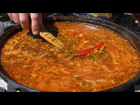 Ukrainian BORSCH with grout! Secrets of Authentic Countryside BORSCH