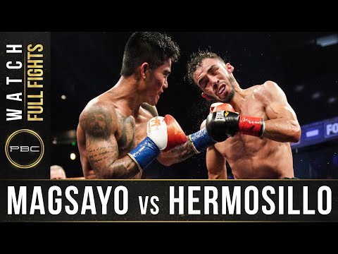 Magsayo vs Hermosillo FULL FIGHT: October 3, 2020 | PBC on FS1