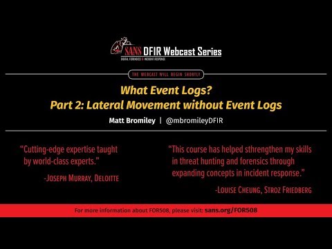 What Event Logs Part 2 Lateral Movement without Event Logs