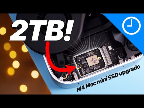 How to UPGRADE the M4 Mac mini SSD and save hundreds!