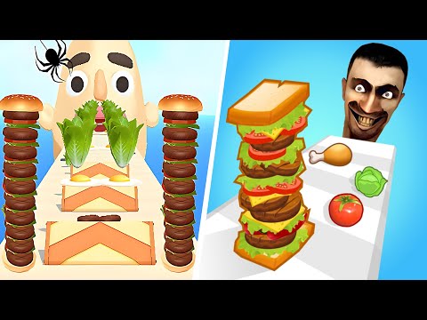 Sandwich Runner ๐ Sandwich Run ๐งฟ๐บ๐Walkthrough Android IOS 2025 New Update Gameplay 29949