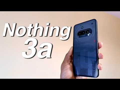 Nothing Phone 3a First Impressions | The Baby 3a Pro