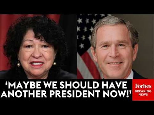 Sotomayor Grills RNC Lawyer On Use Of Mail-In Ballots In Bush's Controversial 2000 Election Victory
