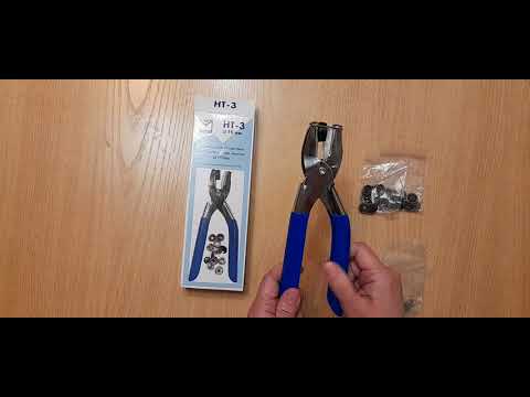 Мастер-класс по установке металлических кнопок