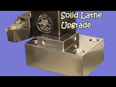 Solid Tool Post Mount, Best Lathe Upgrade, South Bend Lathe