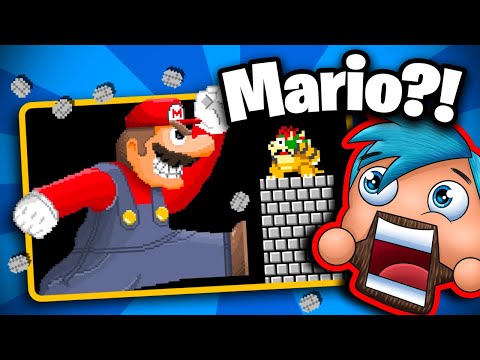 Bowser and Mario switched places?! • BTG REACTS to Funny Level UP videos