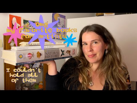 I have sooo many art books but here are my favorite art books & how I use them