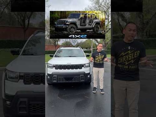 The #JeepCherokee returns for 2026 and its Jeep’s first ever conventional #Hybrid only vehicle!