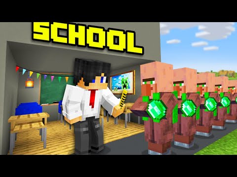 Minecraft, But I Open a School!