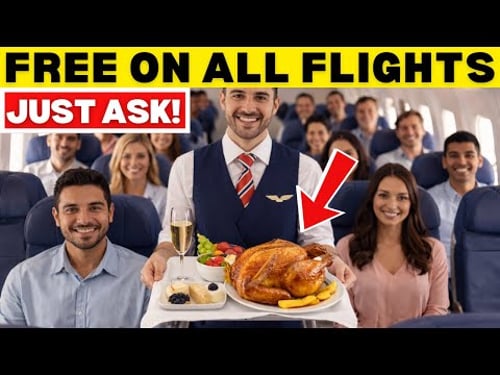 21 FREE THINGS You Didn’t Know you Could Get on a Flight!