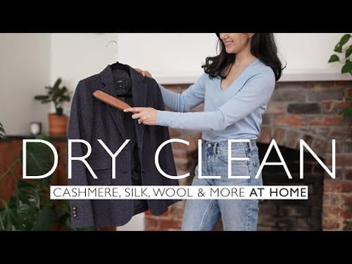 How I Wash Dry Clean Only Clothes At Home | Clothing Care 101