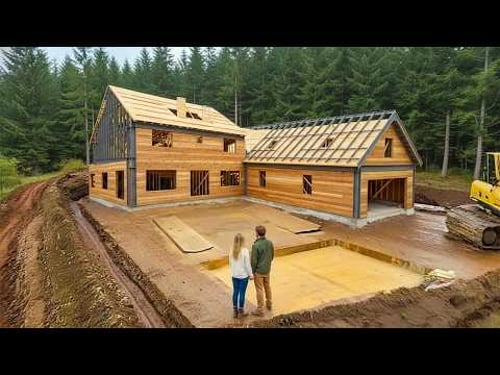 This couple built their dream luxury summer villa from scratch in just 90 days! @LetsBuildAHouse