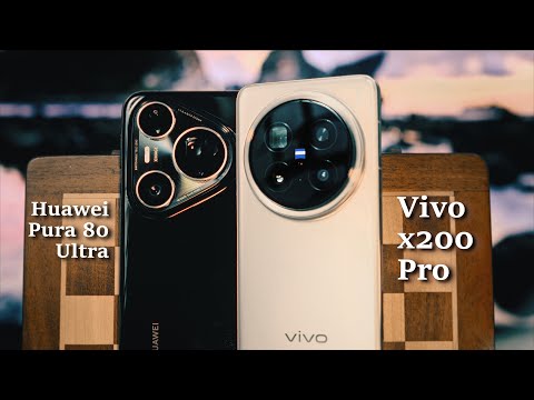 Huawei Pura 80 Ultra vs Vivo X200 Pro | Day & Night Camera Comparison | Photography