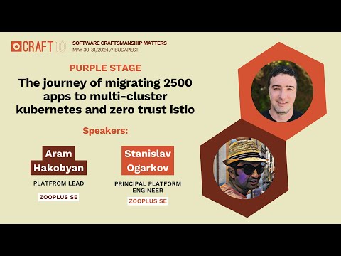 The Journey of Migrating 2500 Apps to Multi-Cluster Kubernetes and Zero Trust Istio | CraftConf 2024