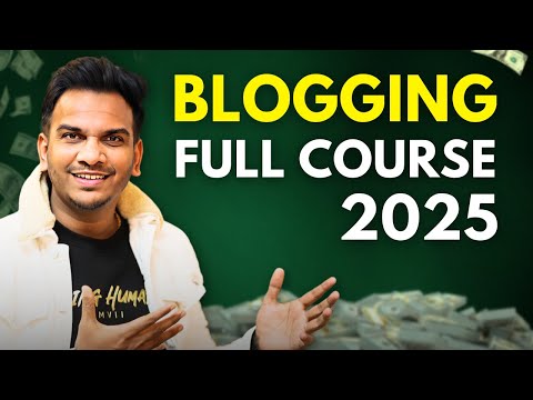 FREE Blogging Course 2025 | How to Start a WordPress Blog