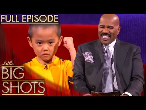 Little Bruce Lee SHOCKS Steve Harvey | Season 1 Episode 1 | Full Episodes | Little Big Shots US