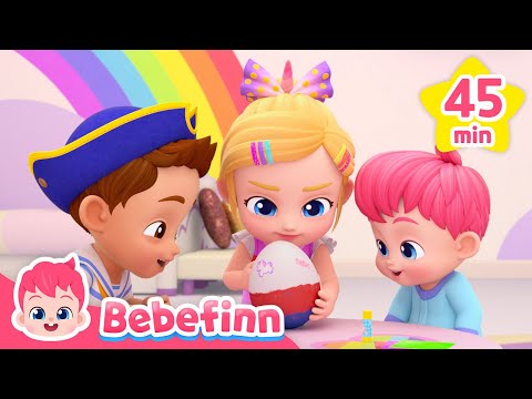 🥚Humpty Dumpty and more Nursery Rhymes | Bebefinn Best Kids Songs Compilation