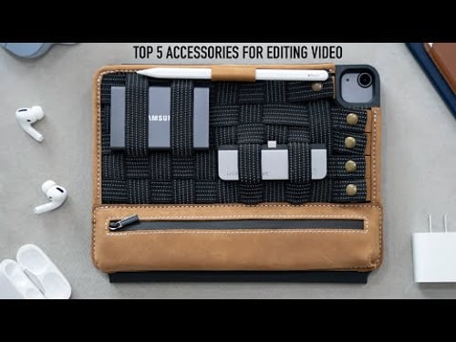 Top 5 Accessories for VIDEO EDITING on an iPad