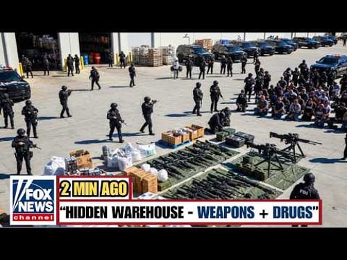 Florida Drug Warehouse Exposed with 92,000 Pounds of Narcotics & Guns in FBI & DEA Raid