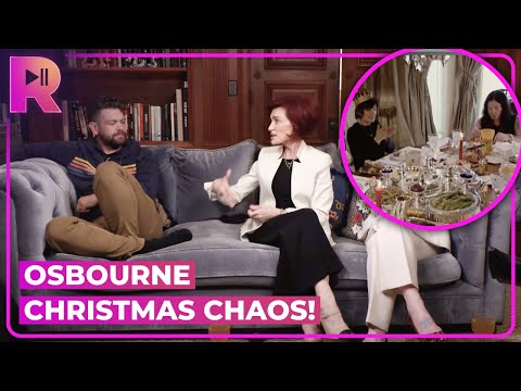 The Osbournes Funny Moments From Christmas Day | The Osbournes- The Basement Tapes