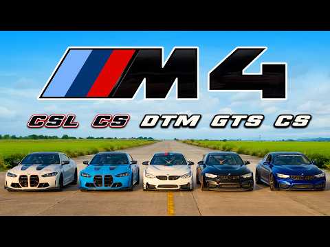 EVERY Special BMW: DRAG RACE!