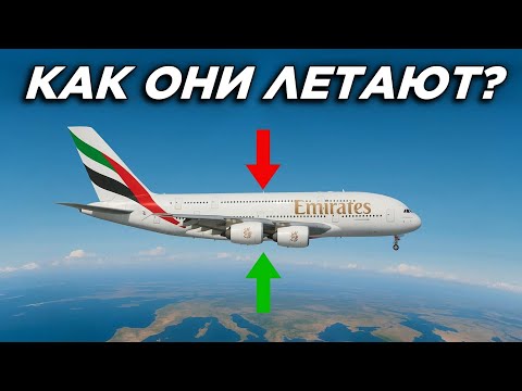 Что на самом деле заставляет самолёт лететь?