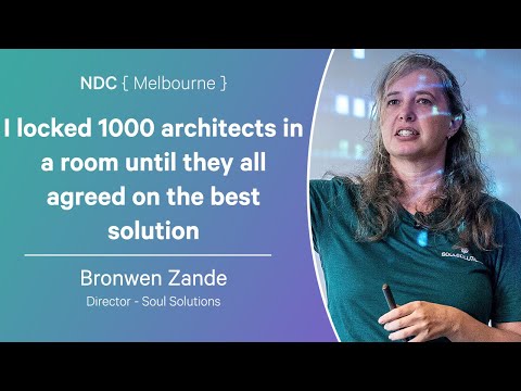 I locked 1000 architects in a room until they all agreed on the best solution - Bronwen Zande
