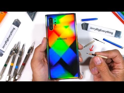 Samsung Galaxy Note 10+ 5G Durability Test β is the S-Pen Worth it?