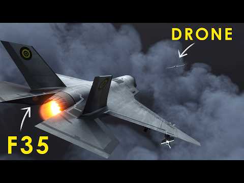 Why US Risk a $100M F-35 on a $70k Iranian Drone?