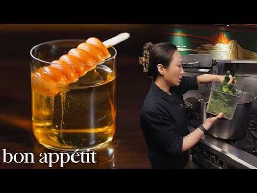 How the World's Best Bar Turns Food Into Cocktails | On The Line | Bon Appétit