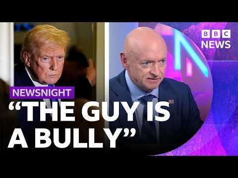 Threats "on a weekly basis" | Senator Mark Kelly on "bully" Trump