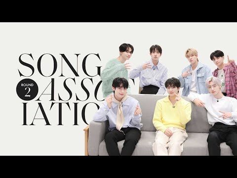 ENHYPEN Sings "Polaroid Love", Harry Styles, & Justin Bieber in ROUND 2 of Song Association | ELLE