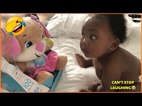 Funniest Baby Giggles of 2025 😍 Try Not To Laugh Challenge!