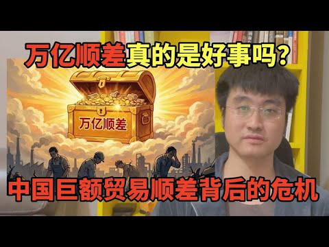 万亿顺差真的是好事吗?解析中国巨额贸易顺差背后的危机 | 中美贸易 | 财富分配 | 中国经济 | 大国崛起 | 小民幸福